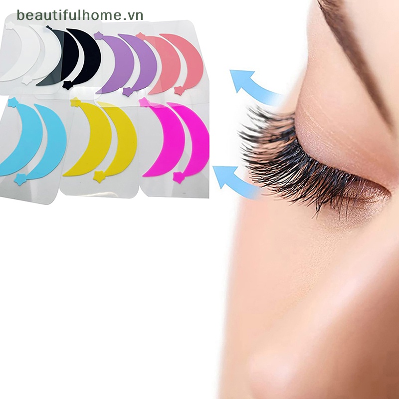 1 Cặp Miếng Dán Hỗ Trợ Uốn Mi Giả Chống Nếp Nhăn