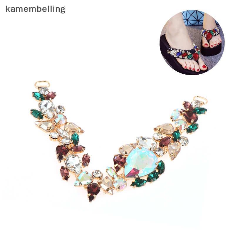 Kamembelling 1 Dây Xích Nối Trang Sức / Bikini Đính Đá Pha Lê DIY