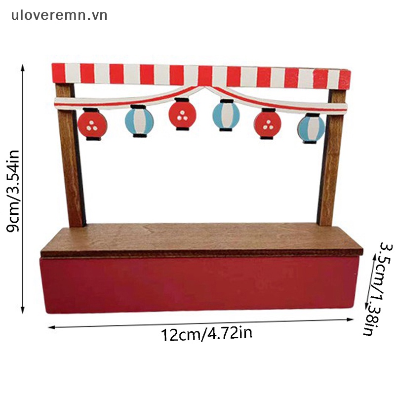 Uloveremn Mô Hình Xe Tải Mùa Hè Mini Trang Trí Nội Thất Nhà Búp Bê