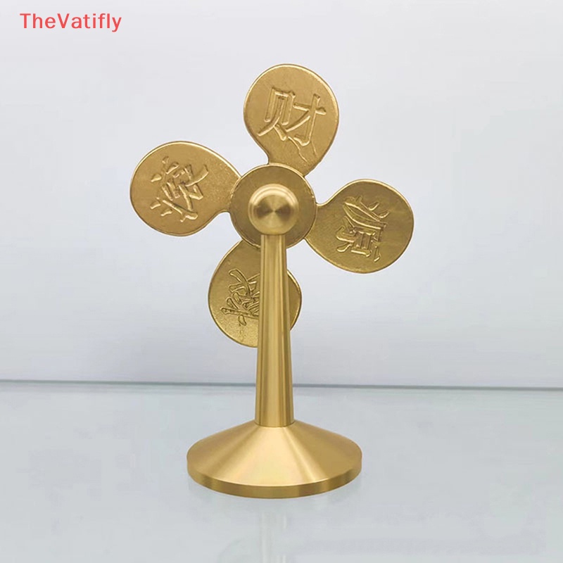 Chong Chóng Bằng Đồng Thau Xoay 360 Độ Phong Cách Cổ Điển Độc Đáo Trang Trí Nhà Cửa