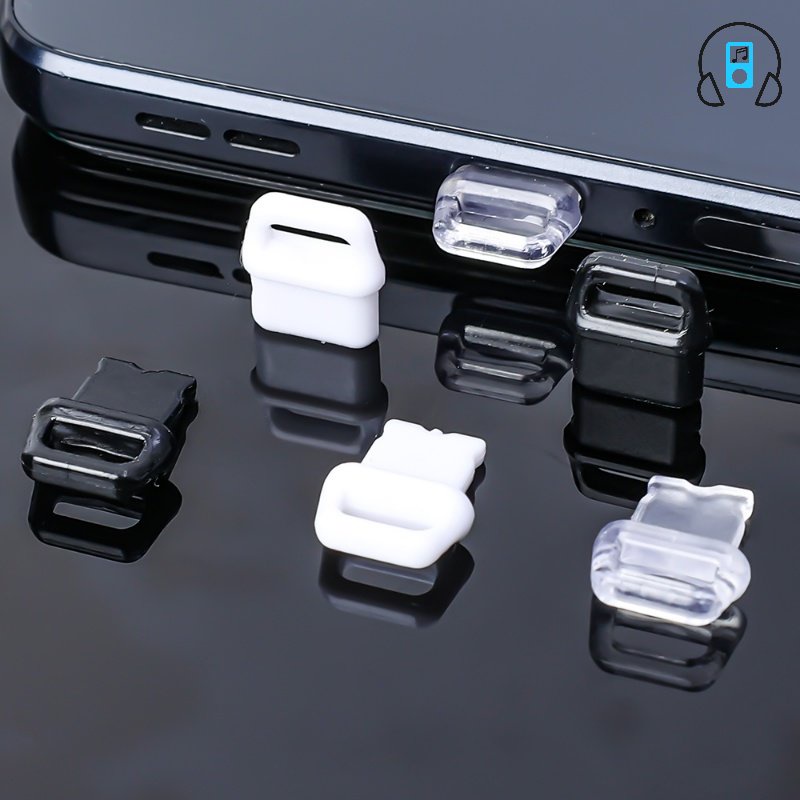 1 Nắp Nhựa PVC Chống Bụi Cho Cổng Sạc Điện Thoại
