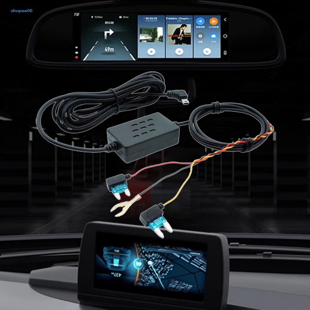 Bộ Dây Dẫn Cứng Cáp Chịu Nhiệt Ổn Định 12V / 24V Mini USB Cho Xe Hơi