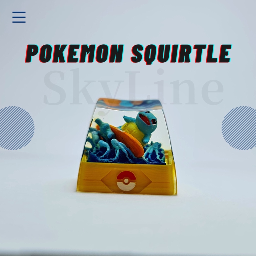 Phím Artisan Artisan Handmade Tùy Chỉnh Bằng Nhựa Resin Cho Bàn Phím Cơ Chơi Game