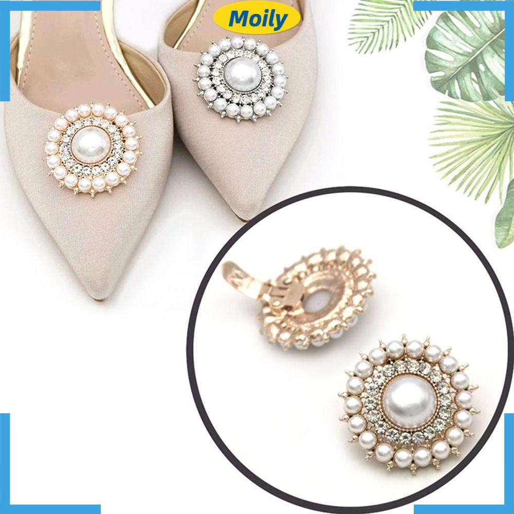 Moilyvn Kẹp Giày Cao Gót.Kẹp Tóc Trang Trí Lấp Lánh