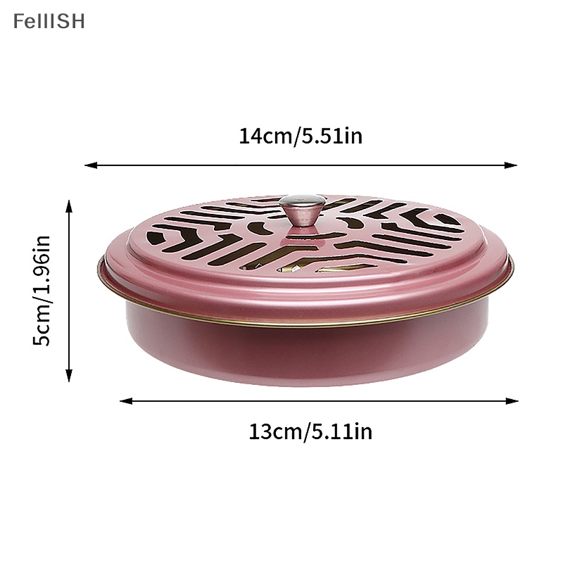 Giá Đỡ Nhang Muỗi Hình Tròn Bằng Thép Không Gỉ Tiện Dụng 439br