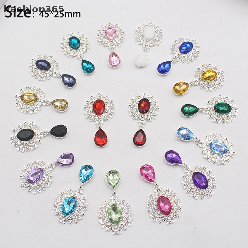 Ghim Cài Áo Đính Pha Lê Lấp Lánh Thời Trang 45 * 25mm ifashion365