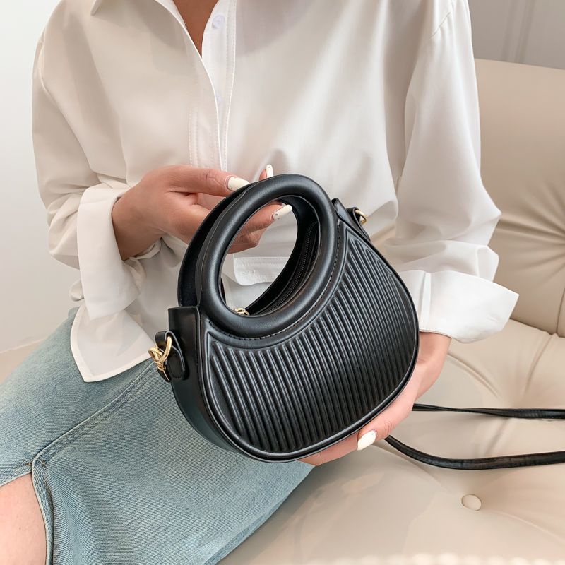 Túi Xách Đeo Vai Hình Tròn Cỡ Nhỏ Màu Sắc Ngọt Ngào Thời Trang Cho Nữ