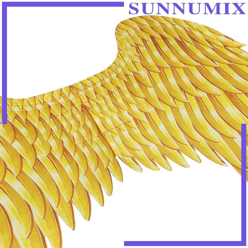 Bộ Thiên Thần 3D Bằng Vải Không Dệt Thoải Mái Kèm Dây Đeo Có Thể Điều Chỉnh