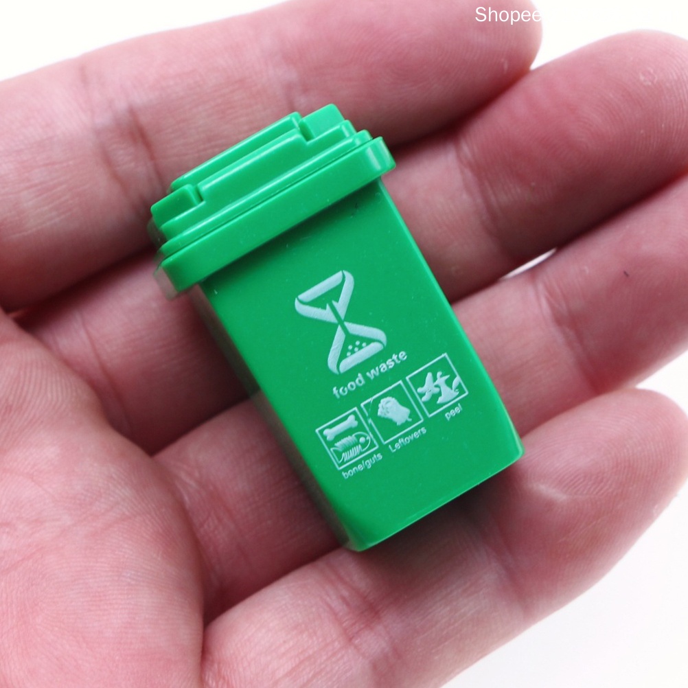 Set 5 Thùng Rác Mini Trang Trí Nhà Búp Bê