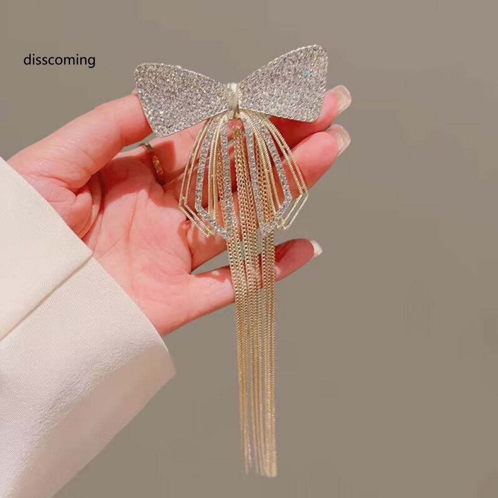 Băng Đô SL SL SL SL SL| Kẹp Tóc Nơ Tua Rua Đính Đá Lấp Lánh Cho Nữ