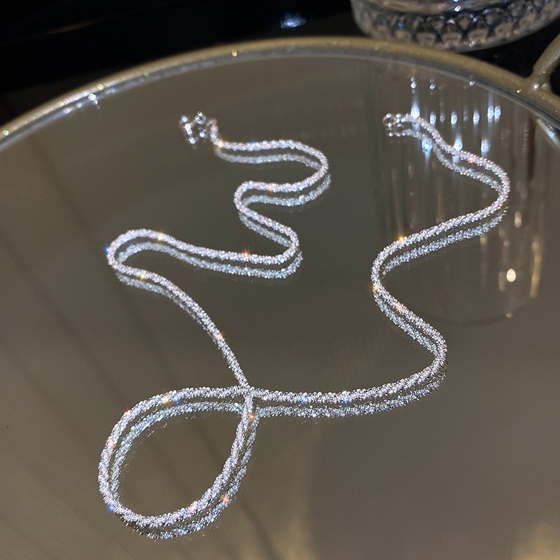 Vòng Cổ Lấp Lánh Phong Cách Mới Mùa Hè Sang Trọng Hợp Thời Trang Cho Nữ Giới