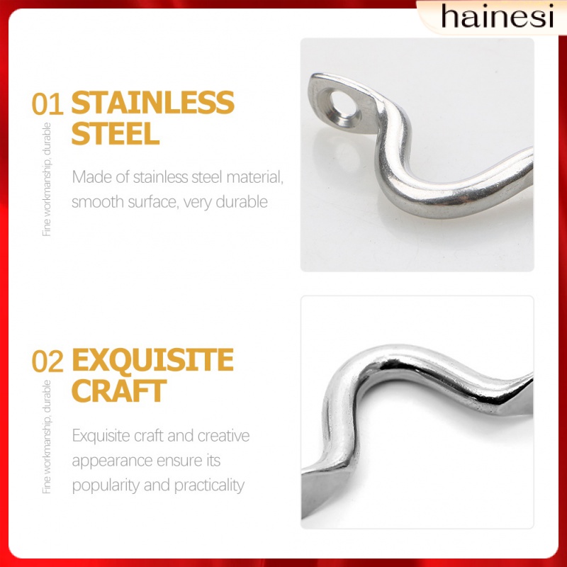 Set 12 Vòng Kim Loại Cố Định Tay Nắm Cửa Cho Thuyền Kayak