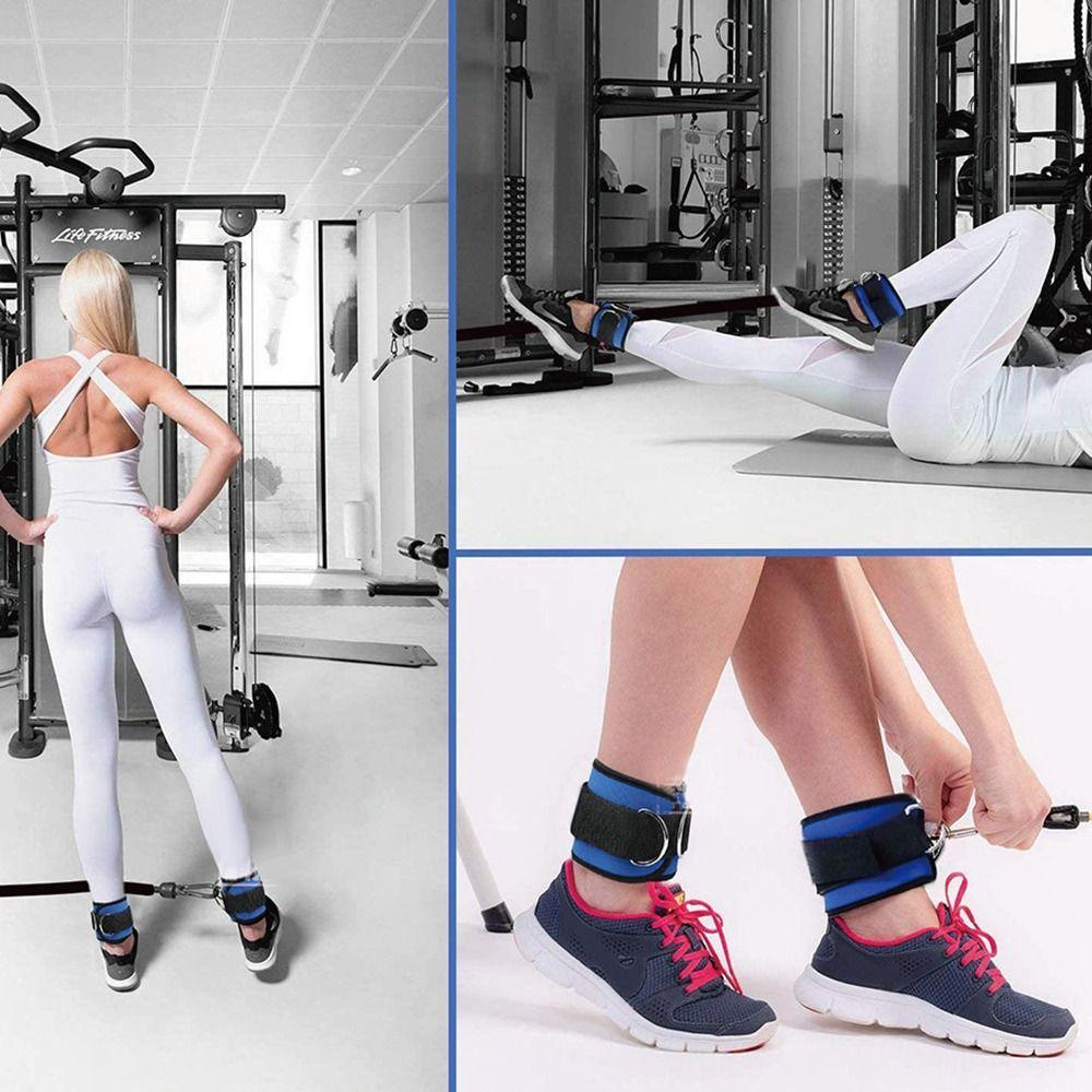 .Dây Đai Quấn Cổ Chân Hỗ Trợ Tập Gym Chất Lượng Cao
