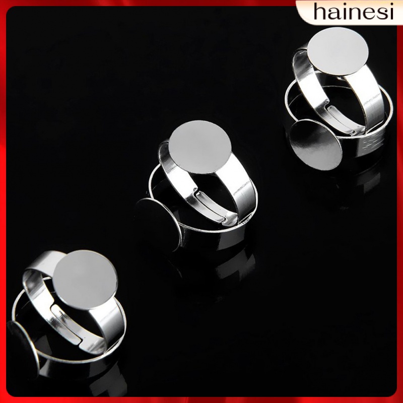 Set 10 Vòng Nhẫn Bằng Đồng Thau Có Thể Điều Chỉnh