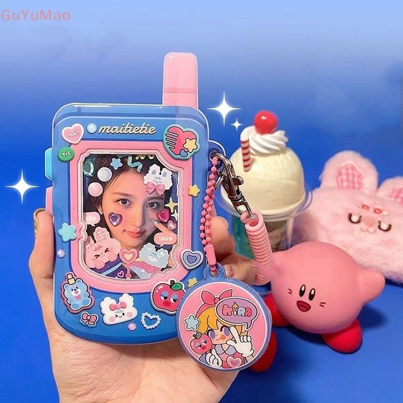 [cxGUYU] Túi Đựng Thẻ Xe Buýt Thẻ Ảnh Kpop Dễ Thương Phong Cách Retro Đáng Yêu Trưng Bày Điện Thoại Quà Tặng PRTA