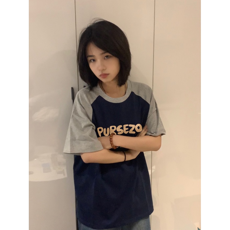 Áo Thun Cotton Cổ Tròn Ngắn Tay Dáng Rộng In Hình Thời Trang Mùa Hè Cá Tính Dành Cho Nữ