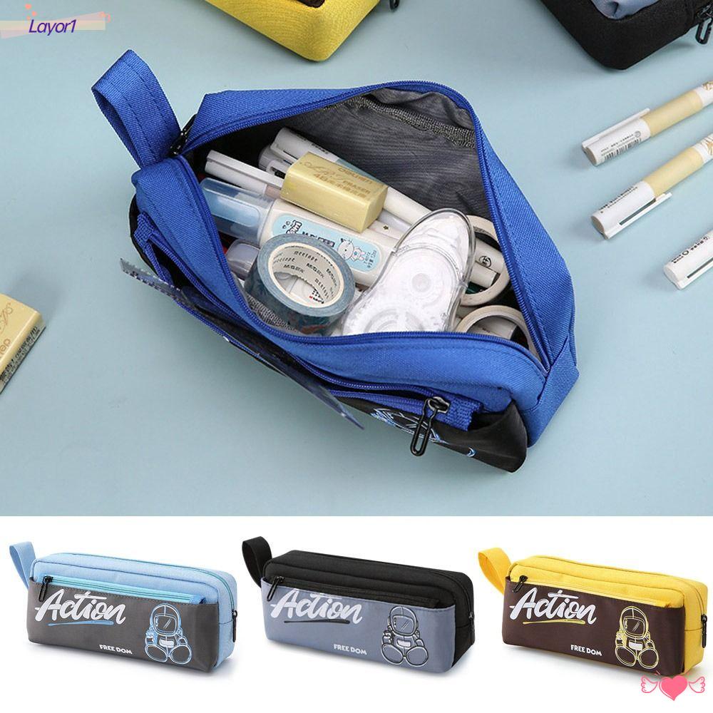 Túi Đựng Bút Chì Cỡ Lớn Thiết Kế Đơn Giản Sáng Tạo LAYOR1