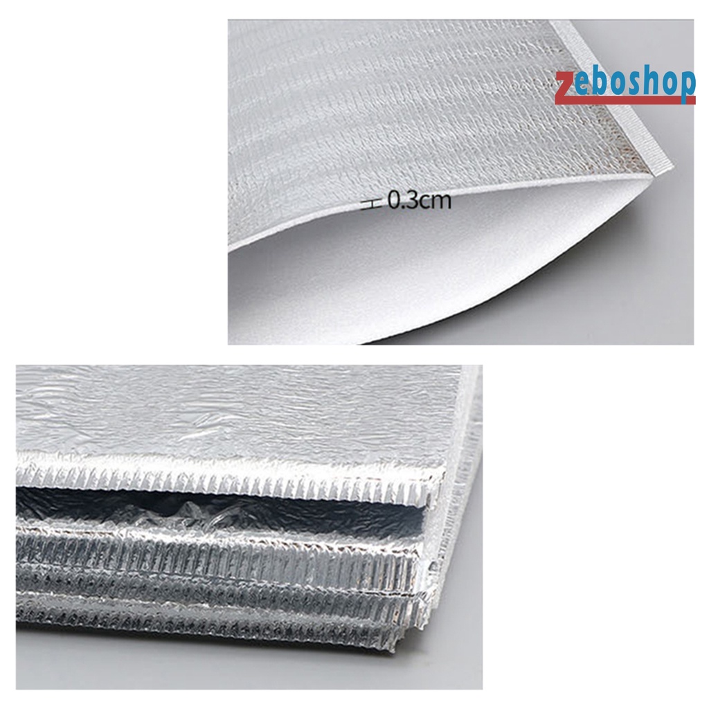 Set 10 Túi Lá Nhôm Cách Nhiệt Đựng Cơm Trưa Tiện Dụng Cho Nhà Bếp