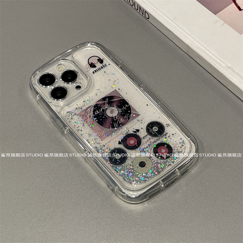 Ốp Điện Thoại Kim Tuyến Nước Chống Rơi Cho Iphone 14promax 13 11 14pro 13pro 14