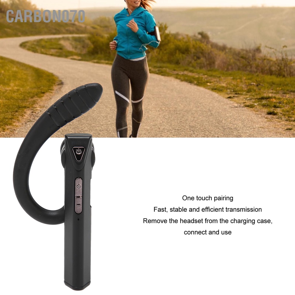 Carbon070 Tai Nghe Bluetooth Không Dây Micro Kép ENC Giảm Tiếng Ồn IPX7 Nhét Tay Chống Nước Dành Cho Doanh Nghiệp