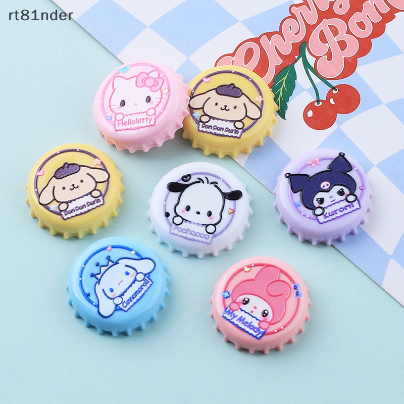 Rt Set 10 Phụ Kiện Kẹp Tóc Hình Mèo Hoạt Hình Dễ Thương DIY