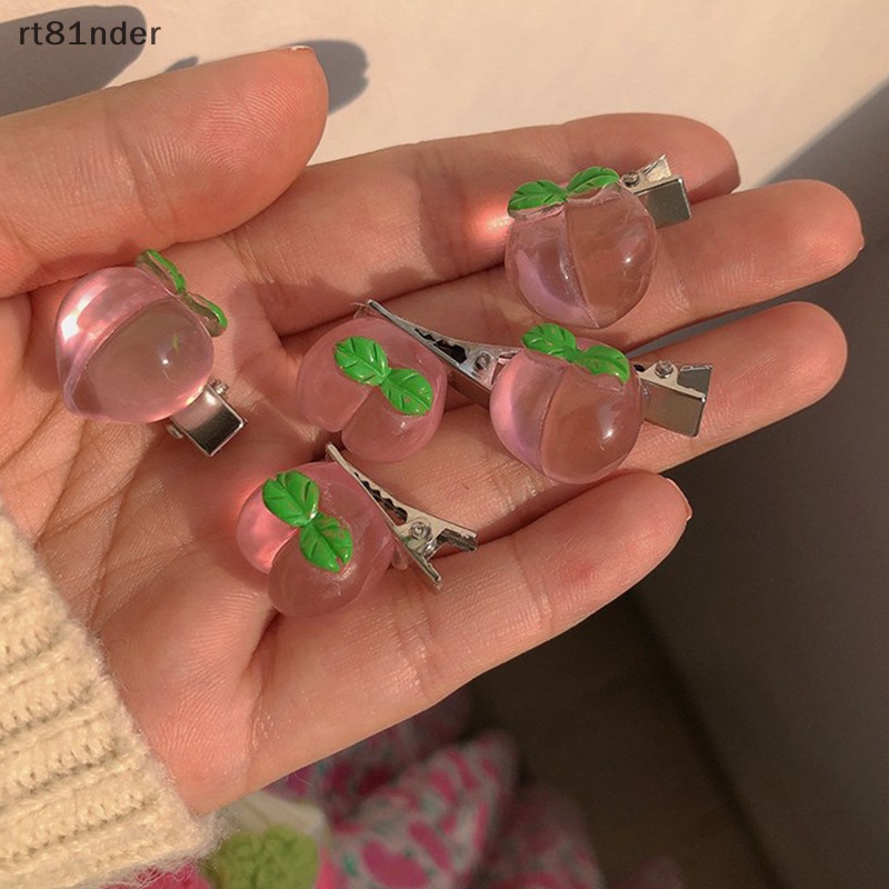 1 Kẹp Tóc Hình Hoa Hồng Và Bướm Dễ Thương Cho Nữ