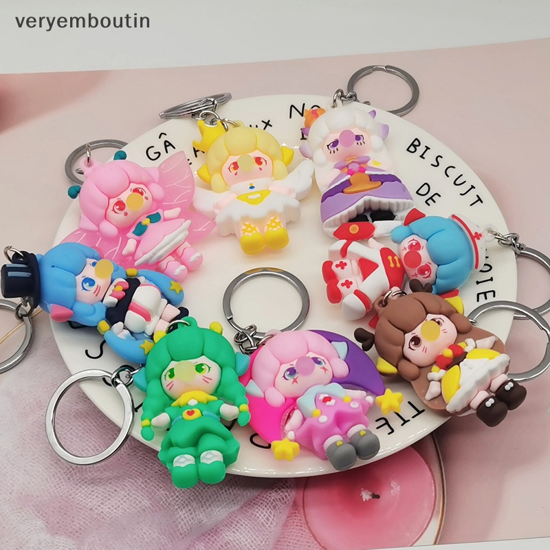 Móc Khóa Búp Bê Yêu Tinh Bằng PVC Dễ Thương