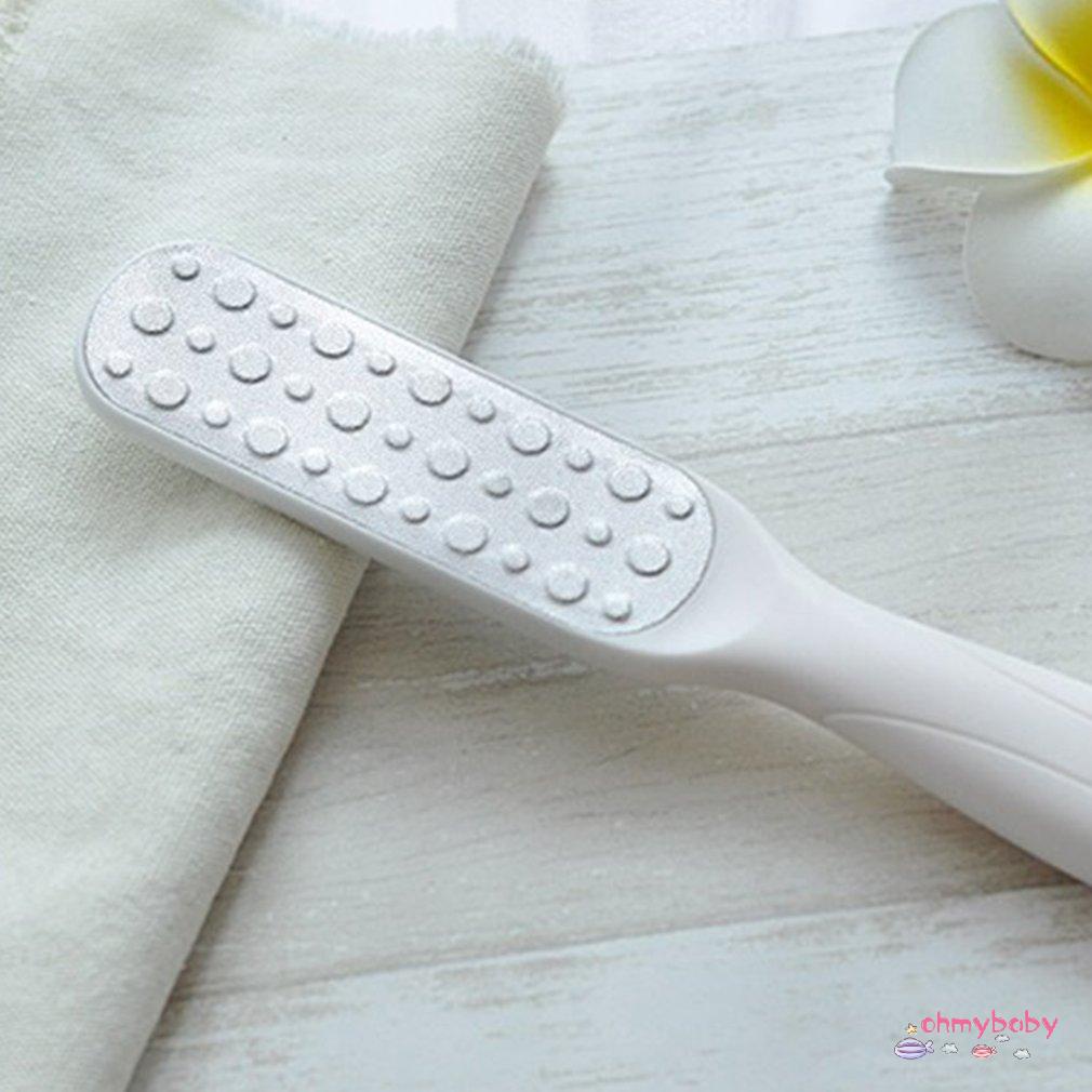 [Ready] Bàn Chải Chân Hai Mặt Chà Massage Tắm Tẩy Tế Bào Chết Spa Loại Bỏ Da Làm Sạch [Z/10]