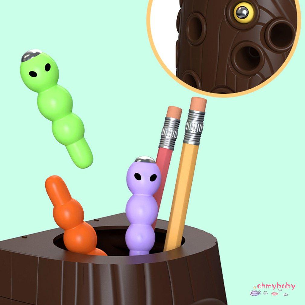 [OMB] Họ Toyspecker Bắt Sâu Động Vật Ăn Trò Chơi Chim Nhỏ Trẻ Em Giáo Dục Bộ Đồ Câu Cá Quà Tặng [Z/16]