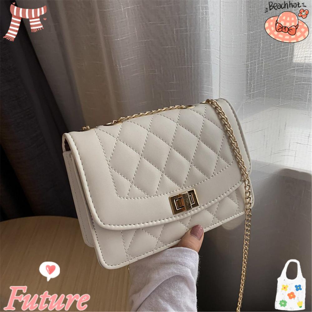 Túi Xách Đeo Vai Hình Thoi Dây Xích Mới