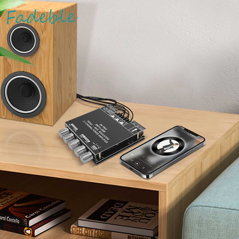 Bảng Mạch Khuếch Đại Âm Thanh HIFI 2x50W + 100W Bluetooth 5.0 Và Phụ Kiện