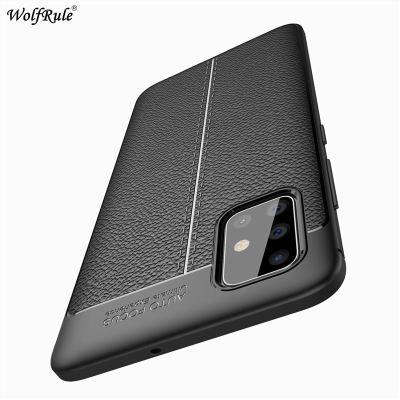 Ốp Lưng Silicon Vân Da Cho Samsung Galaxy A71, A72, A73, A51, A52, A53, A31, A32, A33 - Auto Focus.