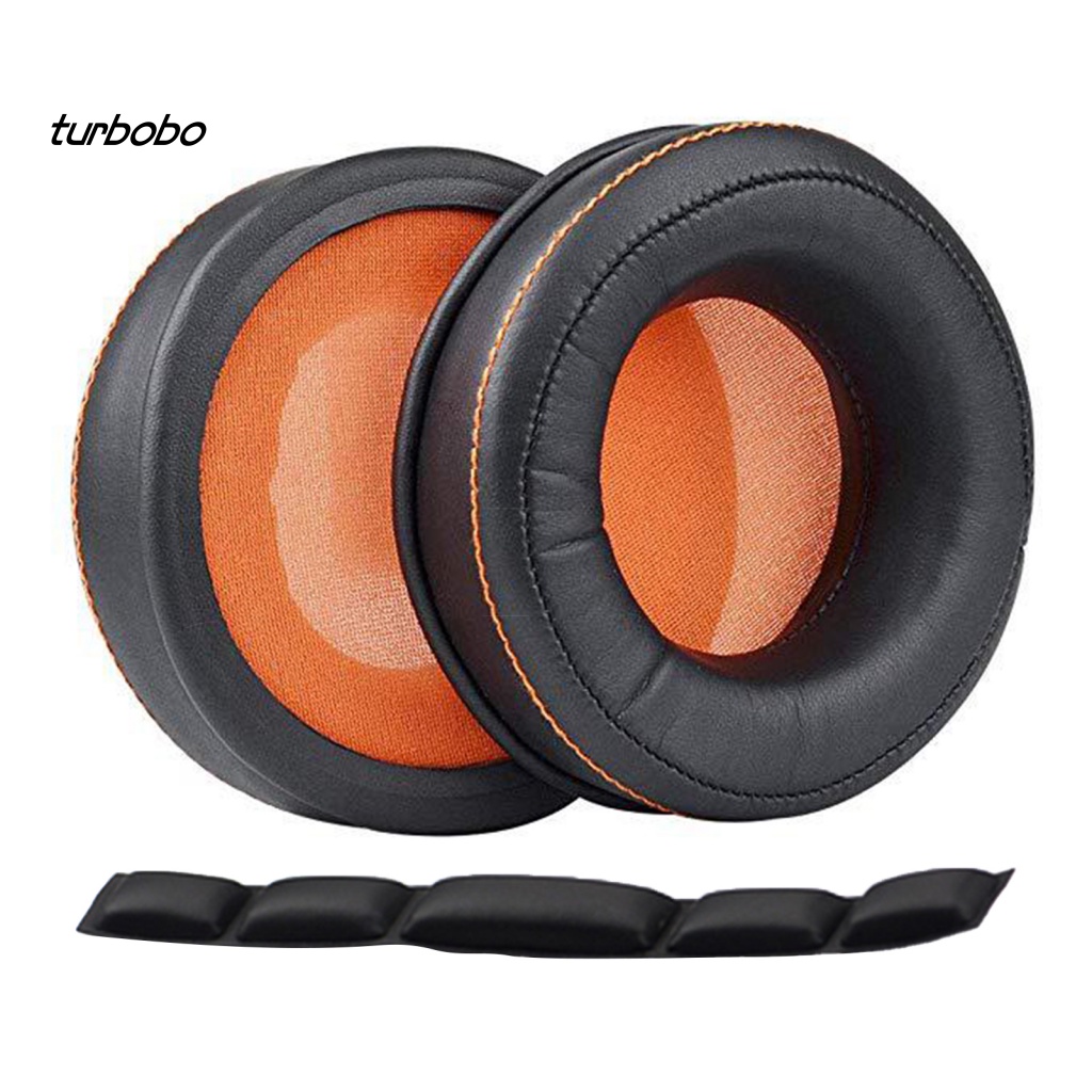 Set 1 / 2 Đệm Bọc Đầu Tai Nghe Bằng Da Giả Mềm Mại Cho SteelSeries Siberia 840 / 800