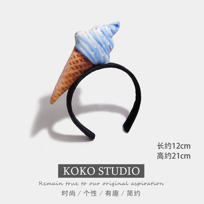 Băng Đô Cài Tóc Hình Trái Cây Rau Củ Quả Vui Nhộn Sáng Tạo Cho Nữ Rửa Mặt