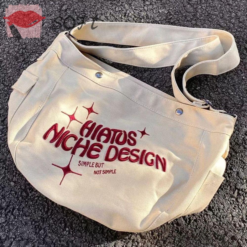 Túi Tote In Chữ Có Thể Tái Sử Dụng Cho Nữ