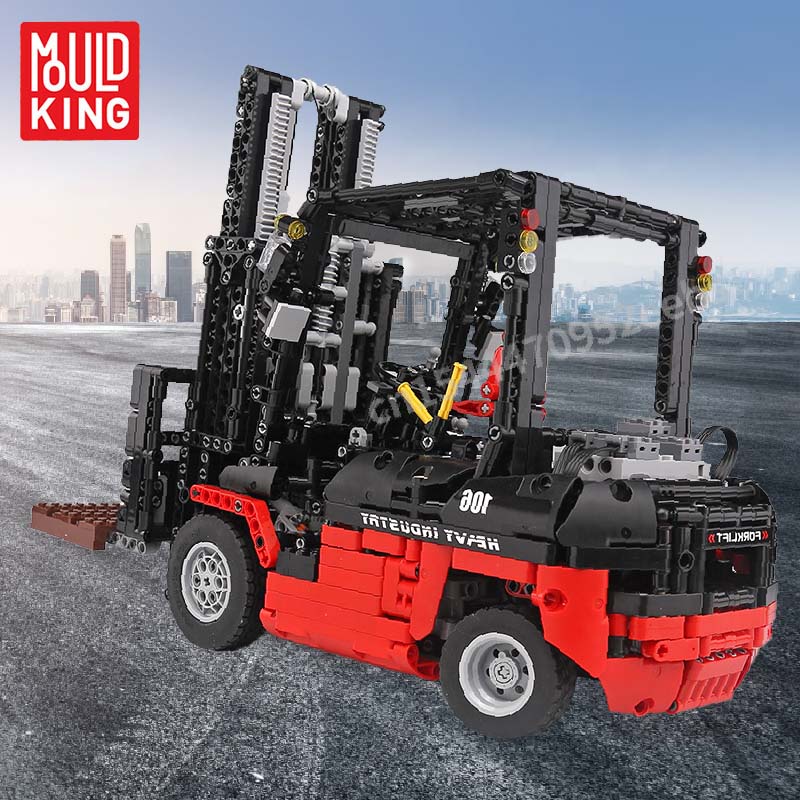 Đồ Chơi Lắp Ráp Mô Hình Xe nâng Forklift Mould King 13106