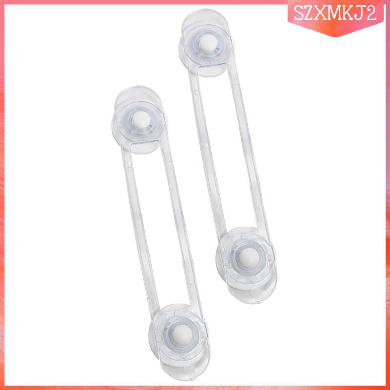 Set 2 Khóa Tủ Lạnh / Tủ Lạnh Linh Hoạt An Toàn Cho Bé szxmkj2