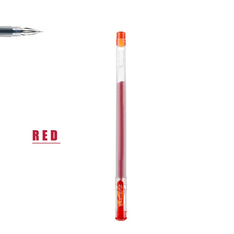 Bút Bi Mực Đen / Đỏ Ngòi 0.38mm