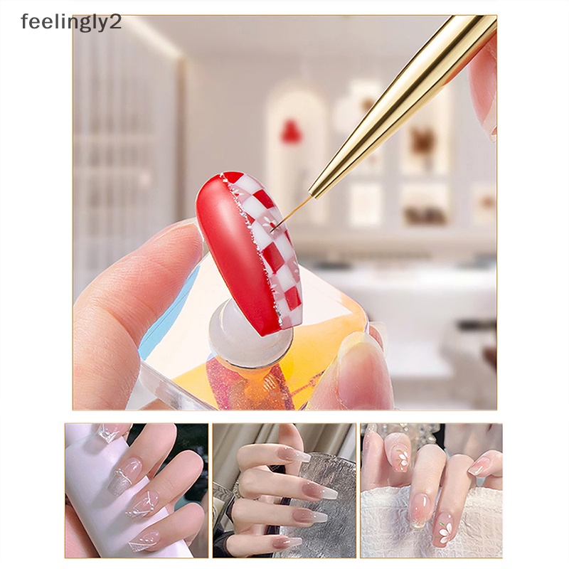 Bộ 3 Cây Bút Vẽ Trang Trí Móng Tay Nghệ Thuật