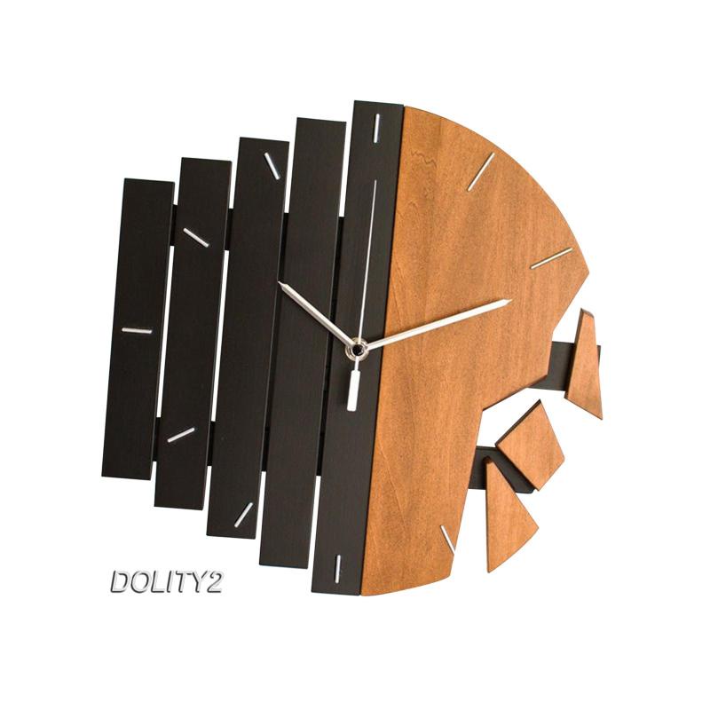 [Dolity2] Đồng Hồ Treo Tường Điêu Khắc Lớn Cho Nhà Bếp Văn Phòng