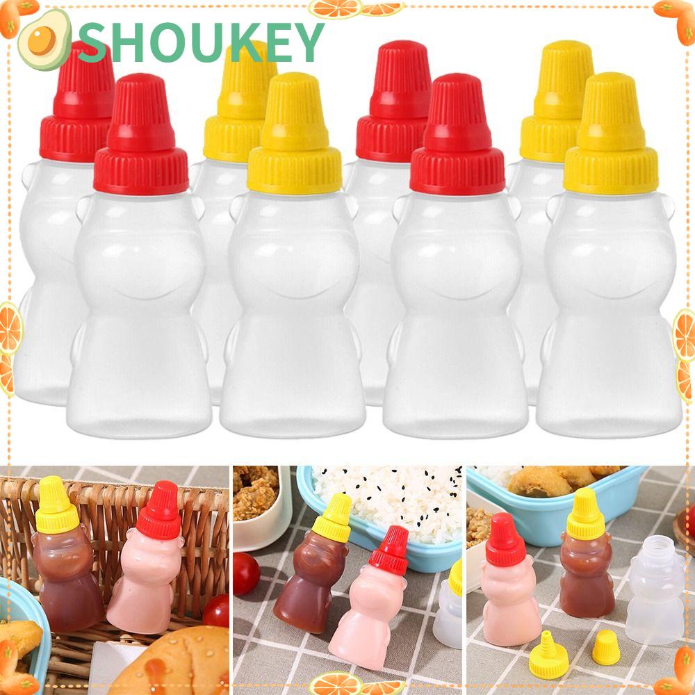 Set 8 Bình Đựng Nước Sốt Làm Salad An Toàn Tiện Lợi SHOUKEY
