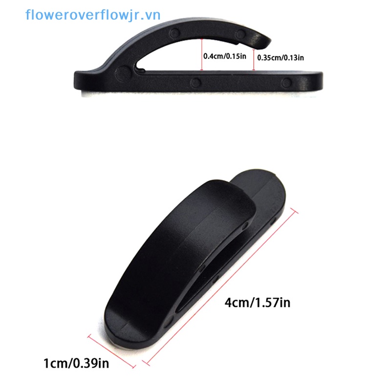 Set 5 Móc Treo Đồ Tự Dính Màu Đen Tiện Dụng Cho Xe Hơi SUV