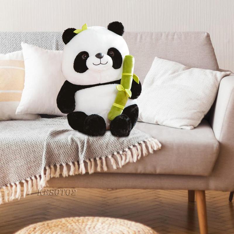 Gấu Trúc Nhồi Bông Kesoto2 Dễ Thương Dùng Trang Trí Xe Hơi