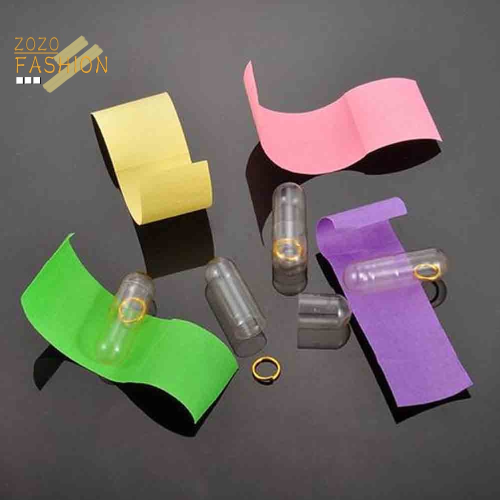 Bộ 25 Lọ Điều Ước Trong Suốt Họa Tiết Viên Thuốc Độc Đáo