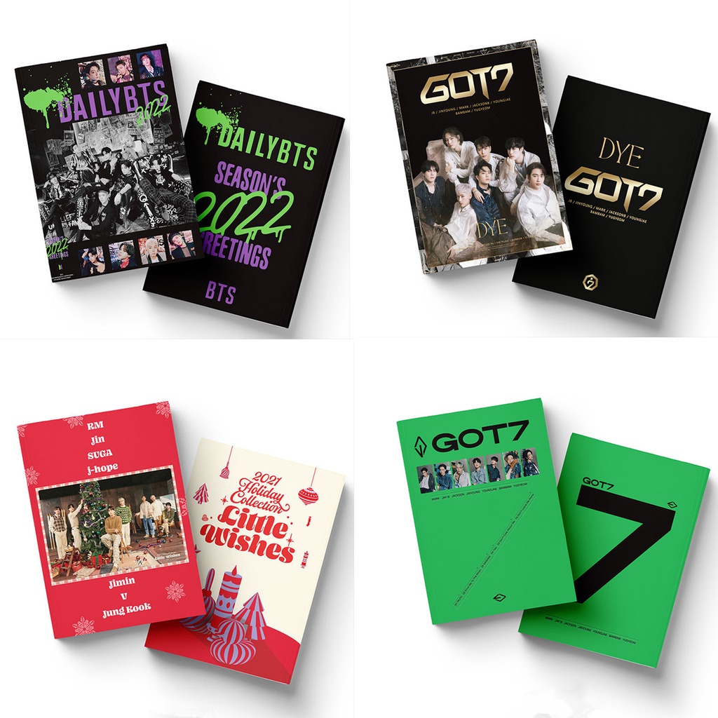 1 Cuốn Album Ảnh Nhóm Nhạc EXO BT-S GOT7 GOT 7