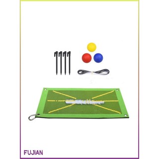 Golf Training Mat Set Divot Analysis Swing Path Correct Posture Practice Detection Batting [B/8]