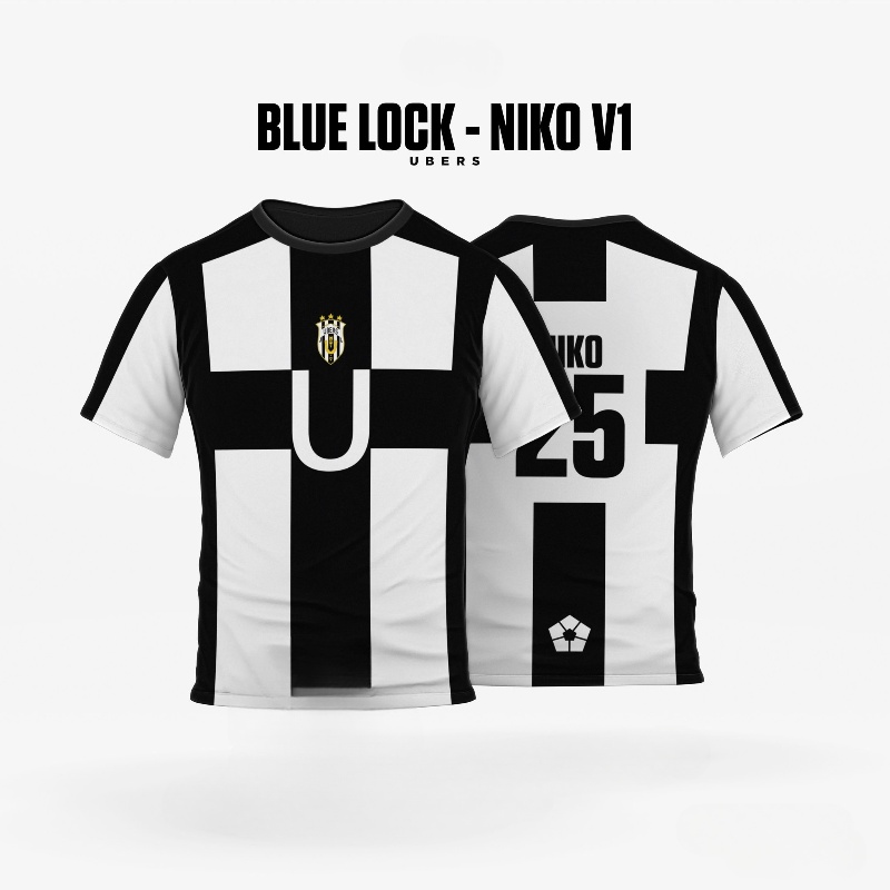 Áo Jersey Futsal & Football Motif VL Replika Anime Ubers Tay Ngắn Hóa Trang Cho Nam