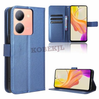 Ốp lưng Vivo Y36 Flip Diamond Ví da PU Khe cắm thẻ Vỏ điện thoại Vivo Y36 Y35 Y33T Y21 Y02 Y02A Y01 VivoY36