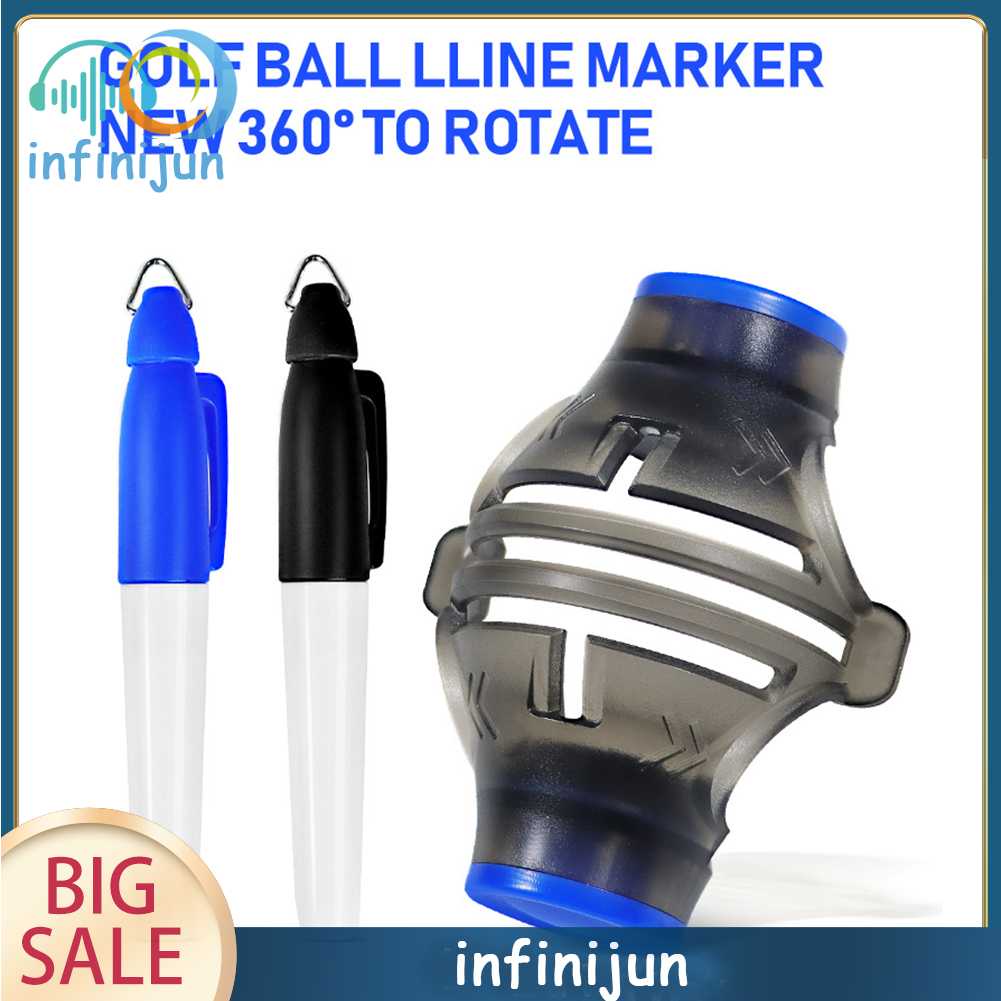 Khuôn Vẽ Bóng Golf 360 Độ Tiện Lợi