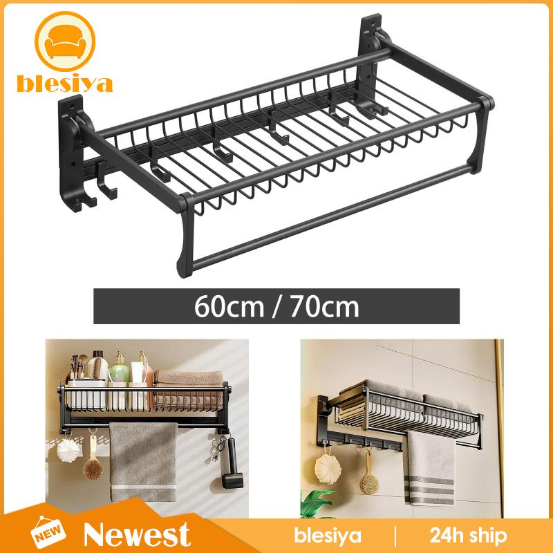 Giá Treo Khăn Có Móc Tiện Dụng Cho Phòng Tắm / Nhà Bếp